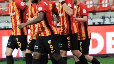 Kayserispor ligde yükselişte