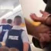 KIJK. Passagier filmt hoe onschuldige man gearresteerd wordt op Ryanairvlucht na bomalarm