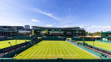 How many courts are there at Wimbledon? Map shows plan of iconic grounds