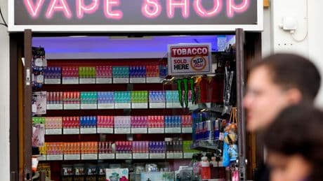 UK bans single-use vapes to stem use by children and reduce harmful litter