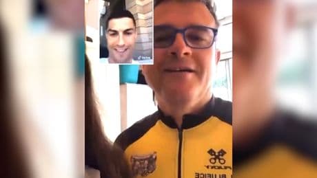 Papa hat sich sooo gefreut - Dieser Ronaldo-Anruf ist richtig fies!