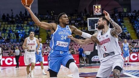 Giannis Antetokounmpo, demasiado para Georgia