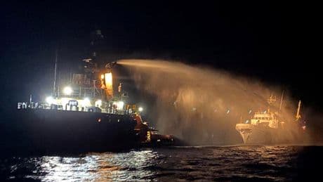 Ship carrying aid to Gaza ‘attacked by drones’ off Mediterranean island