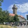 Kopf hoch, Berlin-Spandau!: Das Gerüst am Rathaus wird endlich kleiner