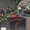 How Liverpool's day of joy turned into their worst nightmare: Fans tell their harrowing stories after a car ploughed into supporters in title parade horror, as man is arrested and city is left in mourning, writes DOMINIC KING
