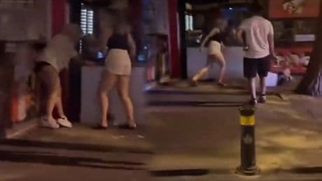 İstanbul'da iki genç kadın 'erkek' için kavgaya tutuştu
