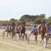 À Plouescat, les courses hippiques reprennent sur l’hippodrome marin éphémère de la baie du Kernic
