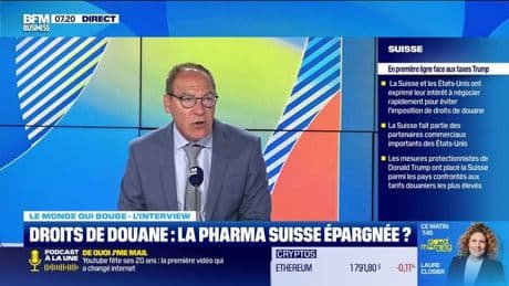 Le monde qui bouge - L'Interview : Suisse, risque de lourds droits de douane - 28/04