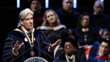 Chancellor Julio Frenk suggests he'll be actively involved with UCLA athletics