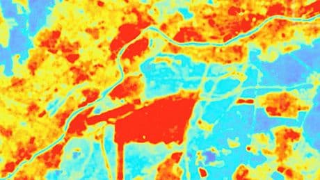 Flächen mit über 45 Grad: Satellitenbilder zeigen Hitzezentren deutscher Städte
