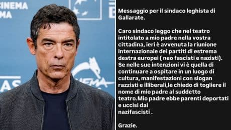 Alessandro Gassmann: «Togliete il nome di mio padre dal teatro del Remigration Summit». Il messaggio al sindaco leghista di Gallarate