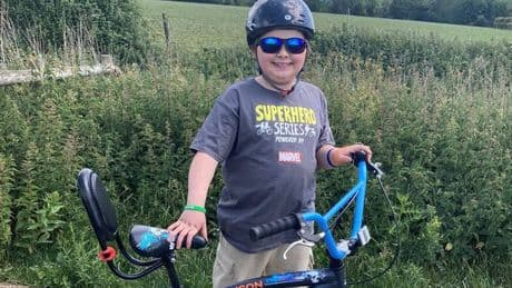Family told son might never walk - on his first birthday