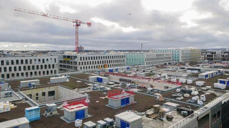 115 ascenseurs, pavillons, robots de transport... À Nantes, une centaine d’entreprises mobilisées pour la construction de l’«hôpital du futur»