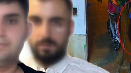 İki kardeş dehşet saçtı! Motosikletle gelip evi taradılar