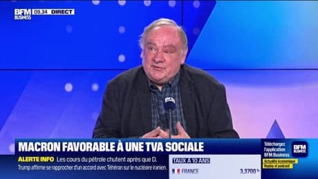 Les Experts : Macron favorable à une TVA sociale - 15/05