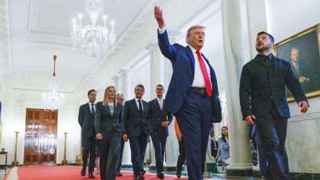 Trump descarta enviar soldados a Ucrania y sugiere que proveerá seguridad aérea