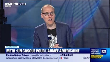 Culture IA : Meta, un casque pour l'armée américaine, par Anthony Morel - 02/06
