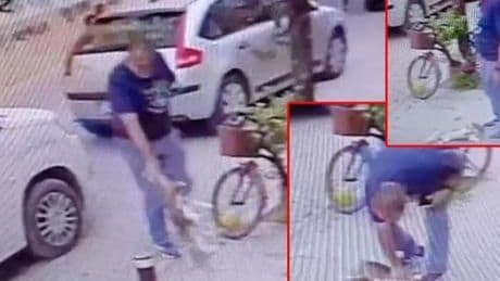 Yere atıp, boğazını sıktı! ‘Benim köpeğim, istediğimi yaparım’