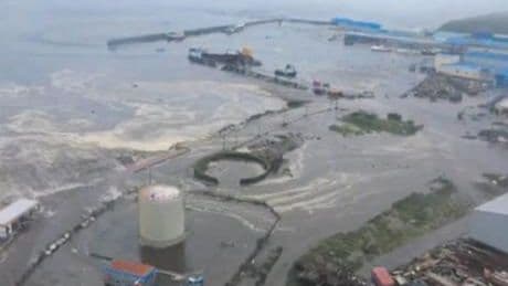 Dev sarsıntıdan sonra tsunami kabusu