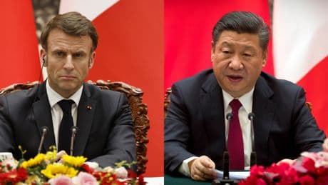 France and China must jointly 'safeguard international trade rules', Xi tells Macron
