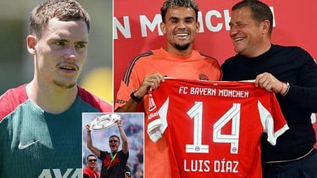 Revealed: What Florian Wirtz told Luis Diaz to convince him to complete £65.5m transfer from Liverpool to Bayern Munich