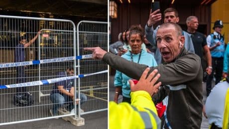 ‘Ring of steel’ around 4-star hotel in London after anti-migrant protests