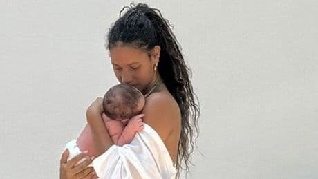 Vick Hope celebrates baby milestone as she reveals unseen snaps of adorable tot