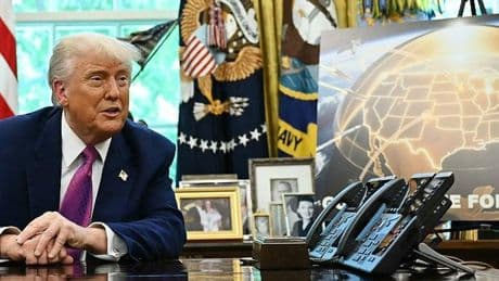 Peperduur plan ’golden dome’ Donald Trump: ’Groeiende dreiging China en Rusland’