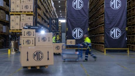 MG refuerza su presencia en España y abre su primer almacén de recambios en la península