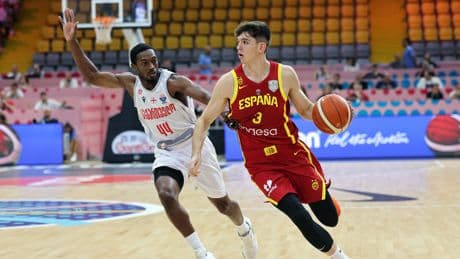 Georgia - España, en directo | Ventaja georgiana al descanso (37-35)