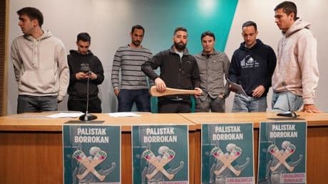 Los palistas en huelga denuncian que Innpala actúa con «prácticas que vulneran nuestros derechos como trabajadores»