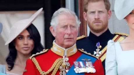 Prince Harry and Meghan 'sent message from royals with bold Trooping the Colour move'