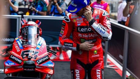 Bagnaia recula: "Mi error es siempre decir lo que pienso"