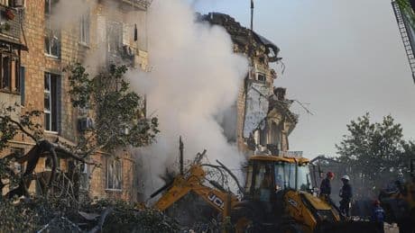 Dañada “deliberadamente” la sede de la UE en Kyiv tras un ataque ruso con miles de misiles y drones