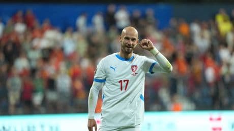 Beşiktaş'ın yeni transferi Cerny attı, Çekya kazandı!
