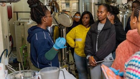 A beer pioneer, South Africa's first Black female brewery owner trains a new generation