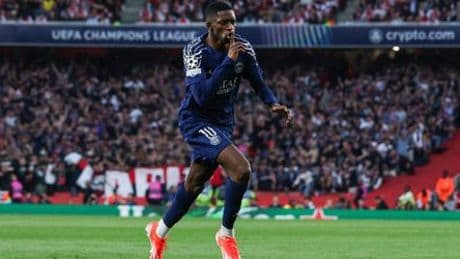 Champions League: Ousmane Dembélé führt Paris Saint-Germain zum Sieg über Arsenal