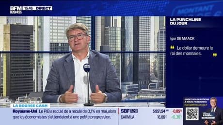 La bourse cash : « Le dollar demeure le roi des monnaies » - 11/07