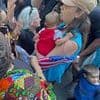 Shocking moment trans mob surrounds Christian mother and her baby as left-wing riots hit Seattle