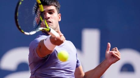 Carlos Alcaraz repite semifinal en el Godó y ya es el tenista que más ha ganado esta temporada