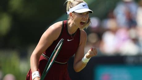 Katie Boulter battles past Sonay Kartal to extend stunning Nottingham Open record