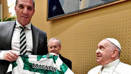 Pope Francis delivered Celtic boss Brendan Rodgers message that ‘didn’t transcend to Glasgow'