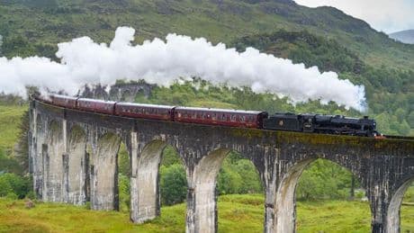 Huge fire near Glenfinnan Viaduct cancels services on Harry Potter train route