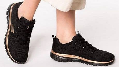 Skechers padded trainers on sale for £35 are hailed as 'comfy' even after 12 hours