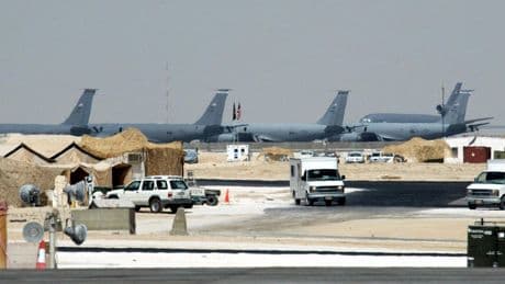 Explosions heard after Iran launches missile strike on US bases in Qatar and Iraq