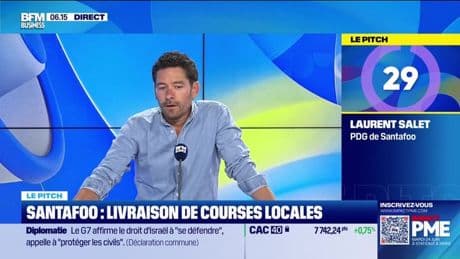 Le Pitch : Santafoo, livraison de courses locales - 17/06