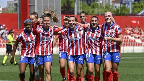 5-0. El Atlético Femenino se despide de la Liga F con una goleada al Levante Badalona