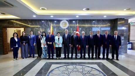 Bakan Bolat'tan Kuzey Makedonya'da önemli temas