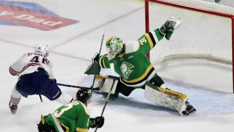 Game 1 of the OHL Championship Series goes to the Oshawa Generals