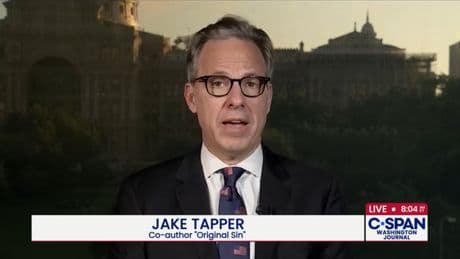 Jake Tapper ripped on C-SPAN while plugging book on Biden’s decline: ‘I really don’t like you’